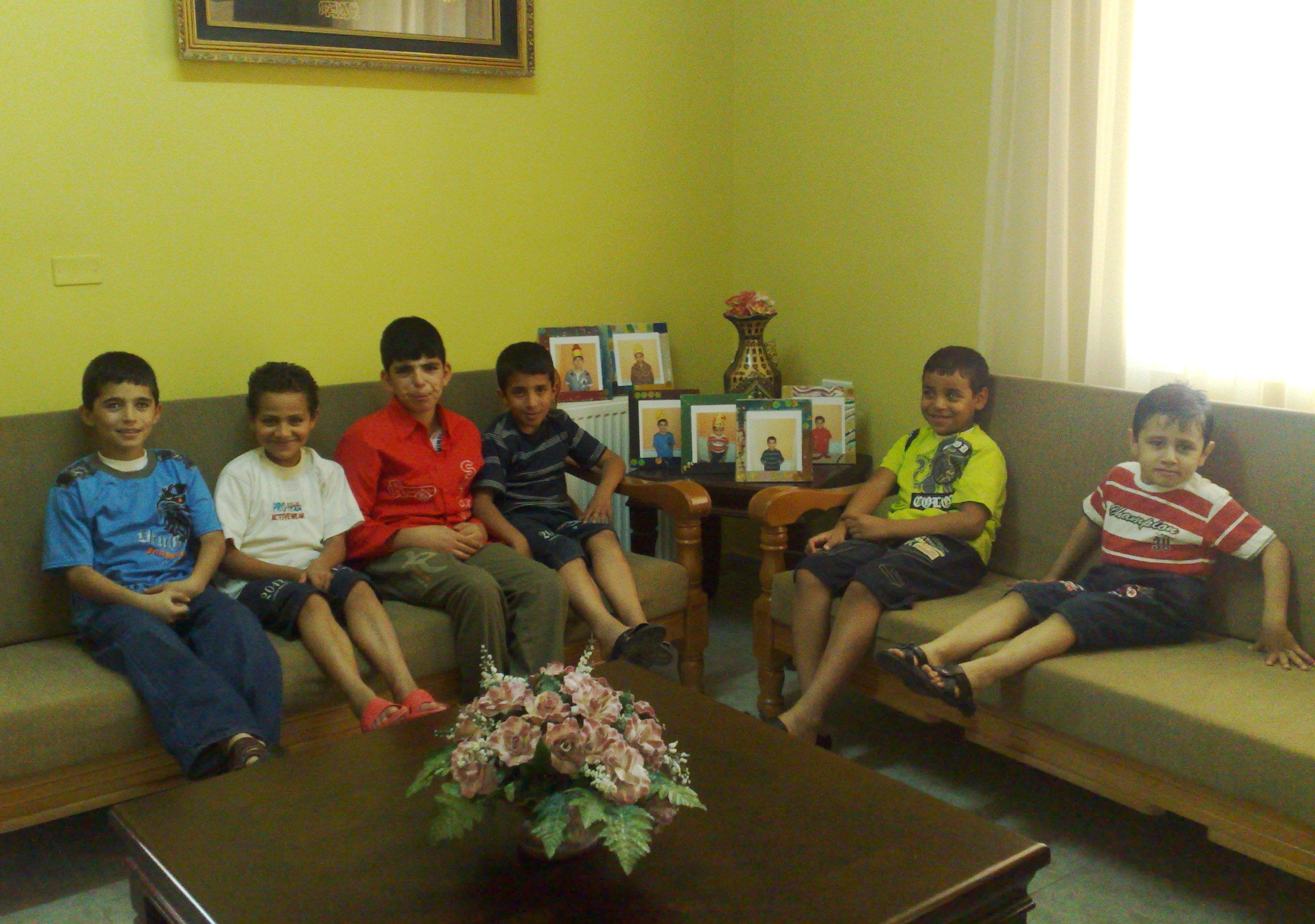 إحدى شقة الأولاد