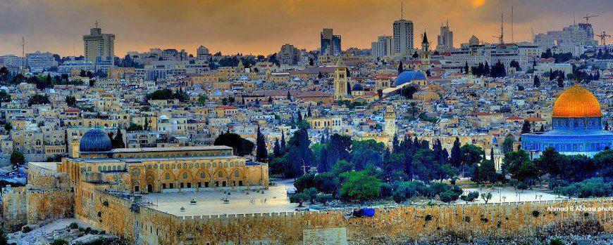 منظر عام لمدينة القدس